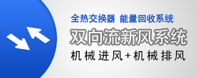 全热交换器 + 能量回收系统